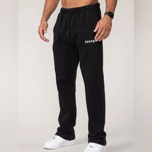 Mens Young LA YLA No Cuff Sweats Baggy Cotton Sweatpants #216 Gym Casual Size M